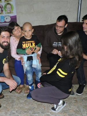Ação resultou em contribuições para a Casa Guido