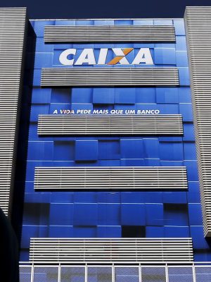 Brasília: Prédio da Caixa Econômica Federal.  (Foto: Marcelo Camargo/Agência Brasil)